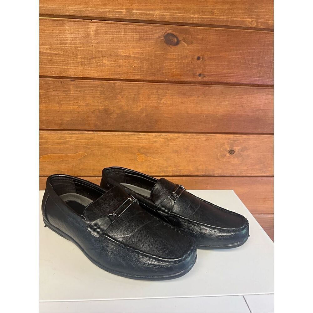 Bri X Men’s Black loafers Sz 11 NIB
